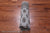 Grey 6' 4" X 9' 6" Silky Bokhara Handmade Wool Rug - Q24710