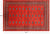 Rust 6' 6" X 10' 1" Silky Bokhara Hand-Knotted Wool Rug - Q24712