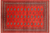 Rust 6' 6" X 10' 1" Silky Bokhara Hand-Knotted Wool Rug - Q24712