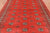 Rust 6' 6" X 10' 1" Silky Bokhara Hand-Knotted Wool Rug - Q24712
