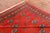 Rust 6' 6" X 10' 1" Silky Bokhara Hand-Knotted Wool Rug - Q24712
