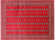 Red 7' 2" X 9' 9" Silky Bokhara Hand-Knotted Wool Rug - Q24718