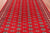 Red 7' 2" X 9' 9" Silky Bokhara Hand-Knotted Wool Rug - Q24718
