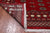Red 7' 2" X 9' 9" Silky Bokhara Hand-Knotted Wool Rug - Q24718