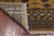 Gold 7' 4" X 9' 7" Silky Bokhara Hand Knotted Wool Rug - Q24719