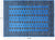 Blue 7' 1" X 9' 10" Silky Bokhara Handmade Wool Rug - Q24720