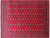Red 7' 2" X 9' 7" Silky Bokhara Handmade Wool Rug - Q24722