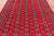 Red 7' 2" X 9' 7" Silky Bokhara Handmade Wool Rug - Q24722