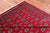 Red 7' 2" X 9' 7" Silky Bokhara Handmade Wool Rug - Q24722