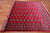 Red 7' 2" X 9' 7" Silky Bokhara Handmade Wool Rug - Q24722