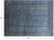 Blue 6' 11" X 9' 8" Silky Bokhara Handmade Wool Rug - Q24723