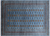 Blue 6' 11" X 9' 8" Silky Bokhara Handmade Wool Rug - Q24723