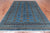 Blue 6' 11" X 9' 8" Silky Bokhara Handmade Wool Rug - Q24723