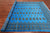 Blue 7' 2" X 9' 7" Silky Bokhara Handmade Wool Rug - Q24724