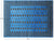 Blue 7' 2" X 9' 7" Silky Bokhara Handmade Wool Rug - Q24724