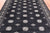 Black 7' 0" X 9' 6" Silky Bokhara Handmade Wool Rug - Q24726