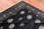 Black 7' 0" X 9' 6" Silky Bokhara Handmade Wool Rug - Q24726