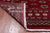Red 7' 1" X 9' 11" Silky Bokhara Hand Knotted Wool Rug - Q24727