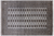 Grey 6' 6" X 9' 9" Silky Bokhara Handmade Wool Rug - Q24729