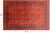 Orange 6' 5" X 9' 11" Silky Bokhara Hand Knotted Wool Rug - Q24730