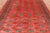 Orange 6' 5" X 9' 11" Silky Bokhara Hand Knotted Wool Rug - Q24730