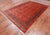 Orange 6' 5" X 9' 11" Silky Bokhara Hand Knotted Wool Rug - Q24730