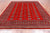 Red 8' 0" X 9' 10" Silky Bokhara Handmade Wool Rug - Q24733