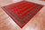 Red 8' 0" X 9' 10" Silky Bokhara Handmade Wool Rug - Q24733