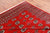 Red 8' 0" X 9' 10" Silky Bokhara Handmade Wool Rug - Q24733