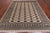 Ivory 7' 10" X 9' 11" Silky Bokhara Hand Knotted Wool Rug - Q24735