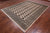 Ivory 7' 10" X 9' 11" Silky Bokhara Hand Knotted Wool Rug - Q24735