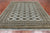 Grey 8' 3" X 9' 10" Silky Bokhara Hand-Knotted Wool Rug - Q24736