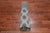 Grey 8' 3" X 9' 10" Silky Bokhara Hand-Knotted Wool Rug - Q24736