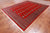 Red 8' 2" X 10' 6" Silky Bokhara Hand-Knotted Wool Rug - Q24737