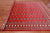 Red 8' 1" X 9' 9" Silky Bokhara Handmade Wool Rug - Q24739