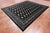 Black 8' 1" X 9' 10" Silky Bokhara Hand-Knotted Wool Rug - Q24741