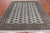 Grey 7' 10" X 9' 5" Silky Bokhara Handmade Wool Rug - Q24743
