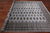 Grey 7' 10" X 9' 5" Silky Bokhara Handmade Wool Rug - Q24743