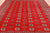 Red 8' 0" X 9' 9" Silky Bokhara Hand-Knotted Wool Rug - Q24744