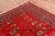 Red 8' 0" X 9' 9" Silky Bokhara Hand-Knotted Wool Rug - Q24744