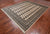 Ivory 7' 11" X 9' 3" Silky Bokhara Handmade Wool Rug - Q24745