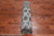 Grey 8' 3" X 9' 10" Silky Bokhara Handmade Wool Rug - Q24746