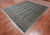 Grey 8' 3" X 9' 10" Silky Bokhara Handmade Wool Rug - Q24746