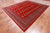 Red 8' 0" X 10' 2" Silky Bokhara Handmade Wool Rug - Q24747