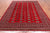 Red 8' 1" X 10' 2" Silky Bokhara Handmade Wool Rug - Q24749