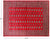 Red 8' 1" X 10' 2" Silky Bokhara Handmade Wool Rug - Q24749