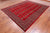 Red 8' 1" X 10' 2" Silky Bokhara Handmade Wool Rug - Q24749