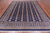 Navy Blue 9' 1" X 11' 7" Silky Bokhara Handmade Wool Rug - Q24753