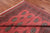 Rust 6' 9" X 6' 1" Square Silky Bokhara Handmade Wool Rug - Q24760