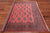 Rust 6' 9" X 6' 1" Square Silky Bokhara Handmade Wool Rug - Q24760